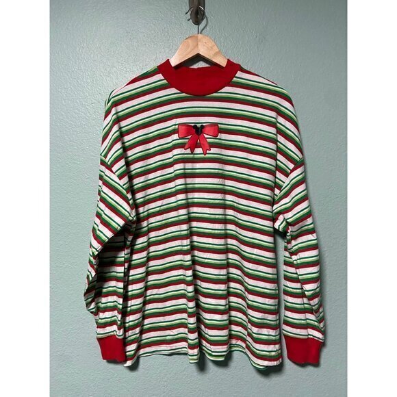 Torrid Disney Women's‎ Long Sleeve Mickey Mouse Bow Shirt Top Size XL - Picture 1 of 7